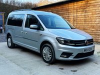 USED 2019 69 VOLKSWAGEN CADDY MAXI LIFE 4 Seat Auto Wheelchair Accessible Disabled Access Vehicle WAV 