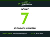 USED 2023 73 ABARTH 695 1.4 T-Jet Turismo Hatchback 3dr Petrol Manual Euro 6 (180 bhp) ONLY 1340 MILES-FACTORY-SUNROOF-RED BREMBOS