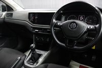 USED 2019 68 VOLKSWAGEN POLO 1.0 EVO SE Hatchback 5dr Petrol Manual Euro 6 (s/s) (65 ps) TOUCH SCREEN RADIO / BLUETOOTH / LONG MOT / BLACK ROOF