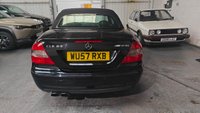 USED 2007 57 MERCEDES-BENZ CLK 6.2 CLK63 AMG Cabriolet 2dr Petrol 7G-Tronic (344 g/km, 481 bhp) 