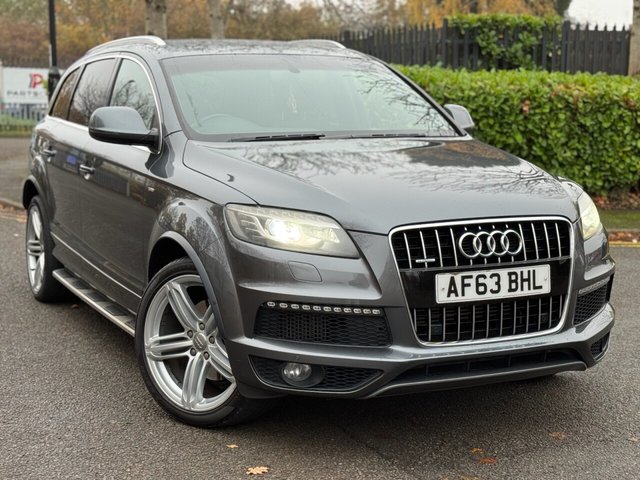 2013 63 Audi Q7 3.0 TDI V6 S line Plus SUV 5dr Diesel Tiptronic quattro Euro 5 (s/s) (245 ps)