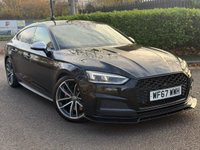 USED 2017 67 AUDI S5 3.0 TFSI V6 Sportback 5dr Petrol Tiptronic quattro Euro 6 (s/s) (354 ps) ULEZ+S-LINE+STUNNING+SH+NAV+LTHR+PS