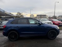 USED 2015 65 AUDI Q5 2.0 TDI S line Plus SUV 5dr Diesel S Tronic quattro Euro 6 (s/s) (190 ps) ULEZ COMPIANT + SAT NAVIGATION +  PARK ASSISST + 4 WHEEL DRIVE + AUTO TAILGATE + LEATHER SEATS + DIGITAL METER DISPLAY + HEATED SEATS + 4 WAY LUMBER SUPPORT + CRUISE CONTROL + PADDLE SHIFTERS + AUTO START/STOP + HILL DESCENT CONTROL + TRACTION CONTROL + DUAL CLIMATE + PRIVACY GLASS + VOICE CONTROL + BLUETOOTH CONNECTION + DAYTIME RUNNING LIGHTS + 20 INCH ALLOYS +
