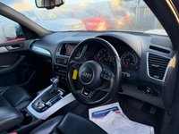 USED 2015 65 AUDI Q5 2.0 TDI S line Plus SUV 5dr Diesel S Tronic quattro Euro 6 (s/s) (190 ps) ULEZ COMPIANT + SAT NAVIGATION +  PARK ASSISST + 4 WHEEL DRIVE + AUTO TAILGATE + LEATHER SEATS + DIGITAL METER DISPLAY + HEATED SEATS + 4 WAY LUMBER SUPPORT + CRUISE CONTROL + PADDLE SHIFTERS + AUTO START/STOP + HILL DESCENT CONTROL + TRACTION CONTROL + DUAL CLIMATE + PRIVACY GLASS + VOICE CONTROL + BLUETOOTH CONNECTION + DAYTIME RUNNING LIGHTS + 20 INCH ALLOYS +