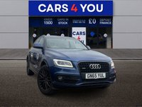 USED 2015 65 AUDI Q5 2.0 TDI S line Plus SUV 5dr Diesel S Tronic quattro Euro 6 (s/s) (190 ps) ULEZ COMPIANT + SAT NAVIGATION +  PARK ASSISST + 4 WHEEL DRIVE + AUTO TAILGATE + LEATHER SEATS + DIGITAL METER DISPLAY + HEATED SEATS + 4 WAY LUMBER SUPPORT + CRUISE CONTROL + PADDLE SHIFTERS + AUTO START/STOP + HILL DESCENT CONTROL + TRACTION CONTROL + DUAL CLIMATE + PRIVACY GLASS + VOICE CONTROL + BLUETOOTH CONNECTION + DAYTIME RUNNING LIGHTS + 20 INCH ALLOYS +