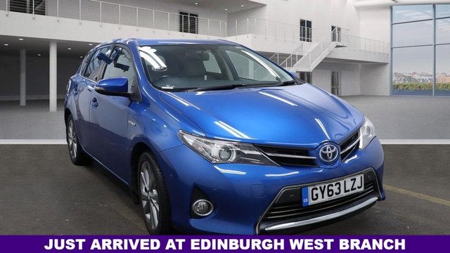 View our Toyota Auris 1.8 VVT-h Excel Hatchback 5dr Petrol Hybrid CVT Euro 5 (s/s) (136 ps)