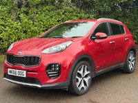 USED 2016 66 KIA SPORTAGE 1.6 T-GDi GT-Line SUV 5dr Petrol DCT AWD Euro 6 (174 bhp) THIS CAR COMES WITH 6 MONTHS WARRANTY , BREAKDOWN COVER & RECOVERY++  GREAT EXAMPLE OF AUTOMATIC 4 X 4 + SUV NAVIGATION SYSTEM + BLUETOOTH + DAB RADIO + USB CONNECTION + AUX CONNECTION + FRONT AND REAR PARKING SENSORS + REVERSING CAMERA + FULL  LEATHER TRIM  + FRONT HEATED SEATS + REAR HEATED SEATS + CRUISE CONTROL + CLIMATE CONTROL + PRIVACY GLASS + 19 INCH ALLOY WHEELS + SOUND SYSTEM + AUTO START STOP + HILL HOLD ASSIST + AUTO FOLDING MIRRORS + TRACTION CONTROL + DAY TIME RUNNING LIGHTS +