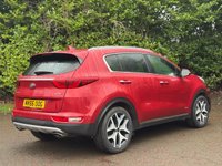 USED 2016 66 KIA SPORTAGE 1.6 T-GDi GT-Line SUV 5dr Petrol DCT AWD Euro 6 (174 bhp) THIS CAR COMES WITH 6 MONTHS WARRANTY , BREAKDOWN COVER & RECOVERY++  GREAT EXAMPLE OF AUTOMATIC 4 X 4 + SUV NAVIGATION SYSTEM + BLUETOOTH + DAB RADIO + USB CONNECTION + AUX CONNECTION + FRONT AND REAR PARKING SENSORS + REVERSING CAMERA + FULL  LEATHER TRIM  + FRONT HEATED SEATS + REAR HEATED SEATS + CRUISE CONTROL + CLIMATE CONTROL + PRIVACY GLASS + 19 INCH ALLOY WHEELS + SOUND SYSTEM + AUTO START STOP + HILL HOLD ASSIST + AUTO FOLDING MIRRORS + TRACTION CONTROL + DAY TIME RUNNING LIGHTS +