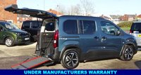 USED 2025 25 PEUGEOT RIFTER 1.5L GT AUTO  WHEELCHAIR ACCESS WAV  Nearly New, 3 Seats + Wheelchair Access GT AUTO