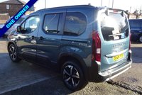 USED 2025 25 PEUGEOT RIFTER 1.5L GT AUTO  WHEELCHAIR ACCESS WAV  Nearly New, 3 Seats + Wheelchair Access GT AUTO
