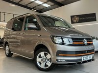 USED 2017 67 VOLKSWAGEN TRANSPORTER 2.0 TDI T32 BlueMotion Tech Highline Kombi Double Cab 5dr Diesel Manual FWD SWB Euro 6 (s/s) (150 ps) 