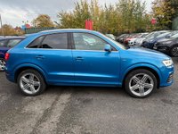 USED 2016 16 AUDI Q3 2.0 TDI S line Plus SUV 5dr Diesel Manual quattro Euro 6 (s/s) (150 ps) FULL SERVICE HISTORY, SAT NAV, PARKING SENSORS, HALF LEATHER TRIM