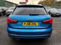 USED 2016 16 AUDI Q3 2.0 TDI S line Plus SUV 5dr Diesel Manual quattro Euro 6 (s/s) (150 ps) FULL SERVICE HISTORY, SAT NAV, PARKING SENSORS, HALF LEATHER TRIM
