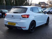 USED 2021 21 SEAT IBIZA 1.0 TSI FR 5d 95 S/S SAT NAV, APPLE CARPLAY & ANDROID AUTO, DAB RADIO, BLUETOOTH, CRUISE CONTROL & SPEED LIMITER, FRONT ASSIST, LED LIGHTS, 17 INCH ALLOY WHEELS, LEATHER FLAT BOTTOM MULTIFUNCTION STEERING WHEEL, ELECTRIC FOLDING MIRRORS, CLIMATE CONTROL, 2x USB C INPUTS, AUTO LIGHTS & WIPERS, COMING HOME & LEAVING LIGHTS, CONVENIENCE TURN SIGNAL, TYRE PRESSURE MONITOR, DRIVE SELECT, VOICE CONTROL, AMBIENT LIGHTING, 1 OWNER, SERVICE HISTORY