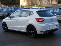 USED 2021 21 SEAT IBIZA 1.0 TSI FR 5d 95 S/S SAT NAV, APPLE CARPLAY & ANDROID AUTO, DAB RADIO, BLUETOOTH, CRUISE CONTROL & SPEED LIMITER, FRONT ASSIST, LED LIGHTS, 17 INCH ALLOY WHEELS, LEATHER FLAT BOTTOM MULTIFUNCTION STEERING WHEEL, ELECTRIC FOLDING MIRRORS, CLIMATE CONTROL, 2x USB C INPUTS, AUTO LIGHTS & WIPERS, COMING HOME & LEAVING LIGHTS, CONVENIENCE TURN SIGNAL, TYRE PRESSURE MONITOR, DRIVE SELECT, VOICE CONTROL, AMBIENT LIGHTING, 1 OWNER, SERVICE HISTORY