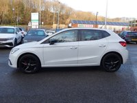 USED 2021 21 SEAT IBIZA 1.0 TSI FR 5d 95 S/S SAT NAV, APPLE CARPLAY & ANDROID AUTO, DAB RADIO, BLUETOOTH, CRUISE CONTROL & SPEED LIMITER, FRONT ASSIST, LED LIGHTS, 17 INCH ALLOY WHEELS, LEATHER FLAT BOTTOM MULTIFUNCTION STEERING WHEEL, ELECTRIC FOLDING MIRRORS, CLIMATE CONTROL, 2x USB C INPUTS, AUTO LIGHTS & WIPERS, COMING HOME & LEAVING LIGHTS, CONVENIENCE TURN SIGNAL, TYRE PRESSURE MONITOR, DRIVE SELECT, VOICE CONTROL, AMBIENT LIGHTING, 1 OWNER, SERVICE HISTORY
