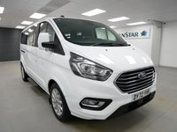 USED 2022 72 FORD TOURNEO CUSTOM 320 2.0 EBL 130 BHP L2 LONG TITANIUM AUTO 9 SEATER  9 SEATS | AUTOMATIC | SAT NAV | L2 LONG