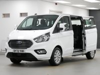 USED 2022 72 FORD TOURNEO CUSTOM 320 2.0 EBL 130 BHP L2 LONG TITANIUM AUTO 9 SEATER  9 SEATS | AUTOMATIC | SAT NAV | L2 LONG