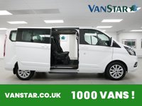 USED 2022 72 FORD TOURNEO CUSTOM 320 2.0 EBL 130 BHP L2 LONG TITANIUM AUTO 9 SEATER  9 SEATS | AUTOMATIC | SAT NAV | L2 LONG