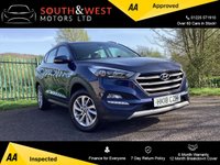 USED 2018 18 HYUNDAI TUCSON 1.6 GDi Blue Drive SE Nav SUV 5dr Petrol Manual Euro 6 (s/s) (132 ps) The AA has fully inspected this vehicle