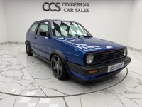 USED 1988 E VOLKSWAGEN GOLF 1.8L 3d  139 BHP Finished In Volkswagens Bright Blue Metallic, This Mk2 Golf Comes With A Fully Forged BAM 20 Valve Turbo Conversion, Rebuilt Fully Recently With Forged Pistons and Rods, Re Trimmed Recaro Interior Shaved Engine Bay, 10 Years Ownership, A Wealth Of Service History.