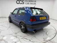 USED 1988 E VOLKSWAGEN GOLF 1.8L 3d  139 BHP Finished In Volkswagens Bright Blue Metallic, This Mk2 Golf Comes With A Fully Forged BAM 20 Valve Turbo Conversion, Rebuilt Fully Recently With Forged Pistons and Rods, Re Trimmed Recaro Interior Shaved Engine Bay, 10 Years Ownership, A Wealth Of Service History.