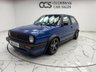 USED 1988 E VOLKSWAGEN GOLF 1.8L 3d  139 BHP Finished In Volkswagens Bright Blue Metallic, This Mk2 Golf Comes With A Fully Forged BAM 20 Valve Turbo Conversion, Rebuilt Fully Recently With Forged Pistons and Rods, Re Trimmed Recaro Interior Shaved Engine Bay, 10 Years Ownership, A Wealth Of Service History.