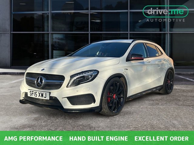 2015 MERCEDES-BENZ GLA 2.0 GLA45 AMG SUV 5dr Petrol SpdS DCT 4MATIC Euro 6 (s/s) (360 ps)