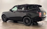 USED 2016 66 LAND ROVER RANGE ROVER 4.4 SD V8 Autobiography SUV 5dr Diesel Auto 4WD Euro 6 (s/s) (339 ps) Santorini Black 4.4 SD Autobiography Privacy Glass, Sliding Panoramic Sunroof, Heated Steering Wheel, Rear Centre Console Cooler