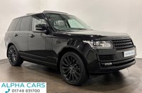 USED 2016 66 LAND ROVER RANGE ROVER 4.4 SD V8 Autobiography SUV 5dr Diesel Auto 4WD Euro 6 (s/s) (339 ps) Santorini Black 4.4 SD Autobiography Privacy Glass, Sliding Panoramic Sunroof, Heated Steering Wheel, Rear Centre Console Cooler