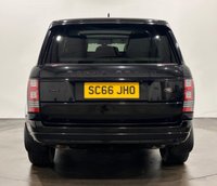 USED 2016 66 LAND ROVER RANGE ROVER 4.4 SD V8 Autobiography SUV 5dr Diesel Auto 4WD Euro 6 (s/s) (339 ps) Santorini Black 4.4 SD Autobiography Privacy Glass, Sliding Panoramic Sunroof, Heated Steering Wheel, Rear Centre Console Cooler