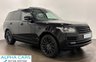 USED 2016 66 LAND ROVER RANGE ROVER 4.4 SD V8 Autobiography SUV 5dr Diesel Auto 4WD Euro 6 (s/s) (339 ps) Santorini Black 4.4 SD Autobiography Privacy Glass, Sliding Panoramic Sunroof, Heated Steering Wheel, Rear Centre Console Cooler