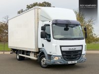 USED 2014 64 DAF LF 180 7.5T BOX TUCK AWAY T-LIFT | FRESH MOT