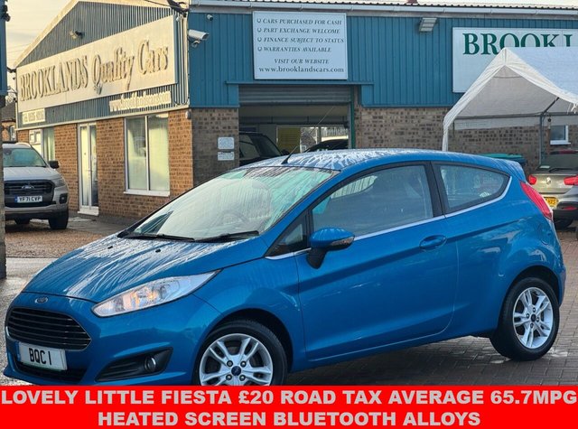 2015 Ford Fiesta 1L Zetec 3dr