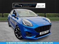 USED 2020 20 FORD PUMA 1.0T EcoBoost MHEV ST-Line X SUV 5dr Petrol Manual Euro 6 (s/s) (125 ps) HERE AT MOTOR SWITCH YOUR NEW MOTOR IS JUST A SWITCH AWAY WITH THIS FORD PUMA 1.0T PETROL ECOBOOST MHEV ST-LINE X SUV 5DR MANUAL EURO 6, WHICH COMES WITH A FULL 12 MONTHS NATIONWIDE WARRANTY AND ALSO COMES WITH A MOT UNTIL 30TH AUGUST 2026, THIS VEHICLE WILL ALSO BE FRESHLY SERVICED BEFORE IT LEAVES US TO BRING IT BACK UP TO DATE, WITH ONLY 2 FORMER KEEPERS, ALSO COMES WITH 2 KEYS AND HAS LOW MILEAGE, FINANCE AVAILABLE FROM 10.9% APR, DELIVERY AVAILABLE, PART EX WELCOME, FULLY VALETED