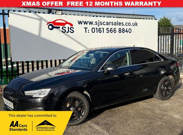 2016 66 Audi A4 1.4 TFSI Sport Saloon 4dr Petrol Manual Euro 6 (s/s) (150 ps)