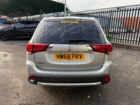 USED 2018 68 MITSUBISHI OUTLANDER 2.2 DI-D 3 SUV 5dr Diesel Manual 4WD Euro 6 (s/s) (147 ps) REAR PARKING SENSOR, CRUISE CONTROL