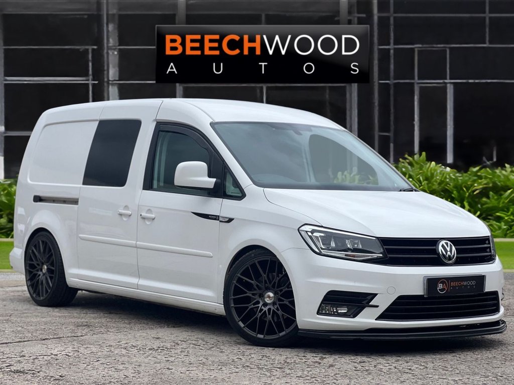 USED 2016 66 VOLKSWAGEN CADDY MAXI 2.0 TDi Maxi Combi Van 5dr Diesel Manual FWD (Window) (124 g/km, 101 bhp) 5  SEATER WITH AIR CON!