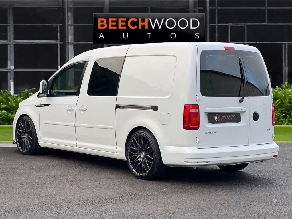 USED 2016 66 VOLKSWAGEN CADDY MAXI 2.0 TDi Maxi Combi Van 5dr Diesel Manual FWD (Window) (124 g/km, 101 bhp) 5  SEATER WITH AIR CON!