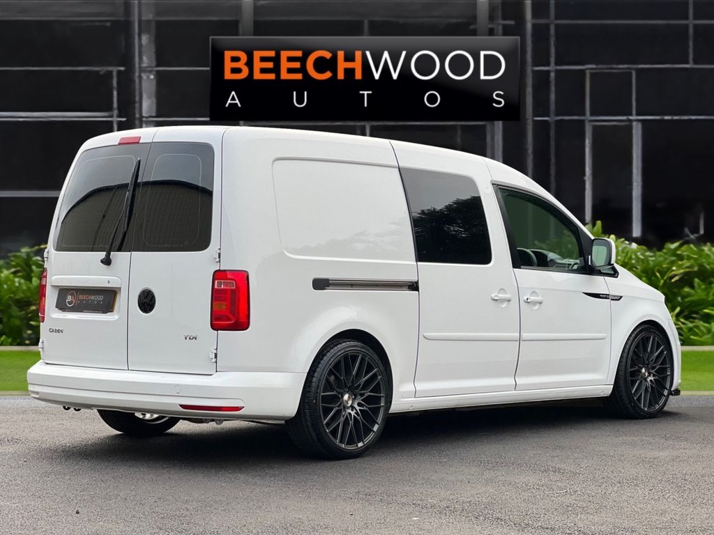 USED 2016 66 VOLKSWAGEN CADDY MAXI 2.0 TDi Maxi Combi Van 5dr Diesel Manual FWD (Window) (124 g/km, 101 bhp) 5  SEATER WITH AIR CON!