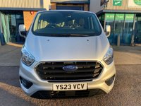 USED 2023 23 FORD TRANSIT CUSTOM Limited L1 H1 2.0 280 EcoBlue SWB Diesel Panel Van Manual Euro 6 (s/s) (130 bhp) Only 30,698 miles - recent full service with all genuine Ford filters fitted - EURO 6, A/C, front & rear parking sensors, rear view camera, heated seats, alloys, heated screen, cruise control, Bluetooth, electric power folding mirrors, E/W, DAB Radio with Apple car play, USB port, start/stop, driver's airbag, factory fitted bulkhead, colour coded, auto headlights, side loading door, ply lined with load liner, security locks, spare key, finance arranged & 6 months Premium AutoGuard warranty