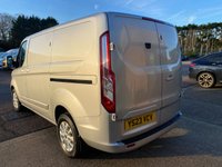 USED 2023 23 FORD TRANSIT CUSTOM Limited L1 H1 2.0 280 EcoBlue SWB Diesel Panel Van Manual Euro 6 (s/s) (130 bhp) Only 30,698 miles - recent full service with all genuine Ford filters fitted - EURO 6, A/C, front & rear parking sensors, rear view camera, heated seats, alloys, heated screen, cruise control, Bluetooth, electric power folding mirrors, E/W, DAB Radio with Apple car play, USB port, start/stop, driver's airbag, factory fitted bulkhead, colour coded, auto headlights, side loading door, ply lined with load liner, security locks, spare key, finance arranged & 6 months Premium AutoGuard warranty
