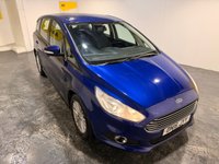 USED 2016 16 FORD S-MAX 2.0 TDCi Zetec MPV 5dr Diesel Manual Euro 6 (s/s) (150 ps) Air conditioning / Climate control-DAB Radio-Power folding mirrors-Bluetooth-Front & Rear park sensors-17