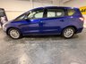 USED 2016 16 FORD S-MAX 2.0 TDCi Zetec MPV 5dr Diesel Manual Euro 6 (s/s) (150 ps) Air conditioning / Climate control-DAB Radio-Power folding mirrors-Bluetooth-Front & Rear park sensors-17