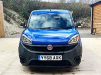 USED 2018 68 FIAT DOBLO L2 LWB 5 Seat Wheelchair Accessible Disabled Access Vehicle WAV 