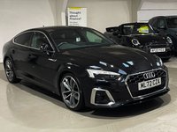 USED 2022 72 AUDI A5 2.0 TFSI 35 S line Sportback 5dr Petrol S Tronic Euro 6 (s/s) (150 ps) 19"S+SAT NAV+CAR PLAY+F/R PARK