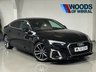 USED 2022 72 AUDI A5 2.0 TFSI 35 S line Sportback 5dr Petrol S Tronic Euro 6 (s/s) (150 ps) 19"S+SAT NAV+CAR PLAY+F/R PARK
