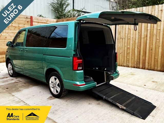 View our Volkswagen Transporter 3 Seat Auto wheelchair Accessible Disabled Access Vehicle WAV
