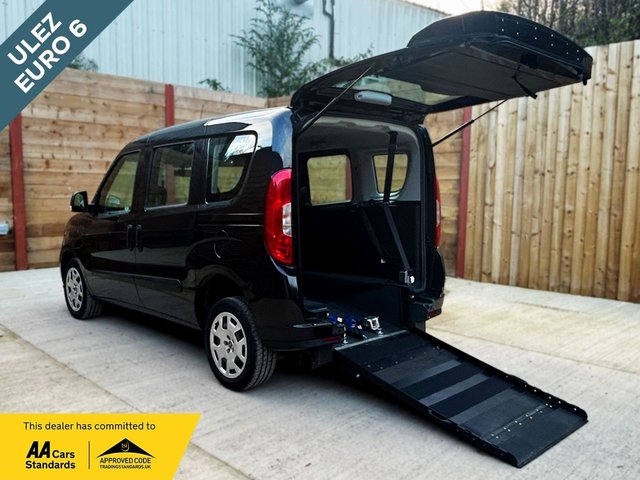 View our Fiat Doblo 2 Seat Wheelchair Accessible Disabled Access Vehicle WAV 