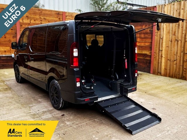 View our Vauxhall Vivaro 6 Seat Wheelchair accessible Disabled access Vehicle WAV